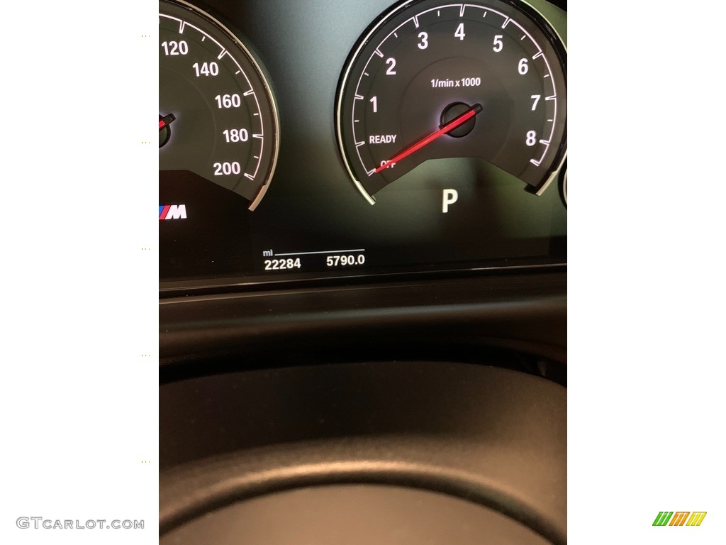 2018 M3 Sedan - Black Sapphire Metallic / Sakhir Orange/Black photo #21