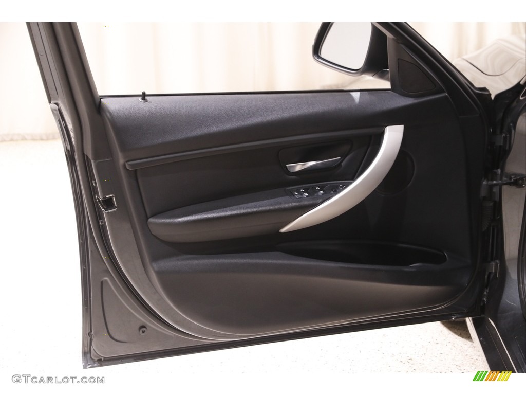 2014 3 Series 320i xDrive Sedan - Mineral Grey Metallic / Black photo #4