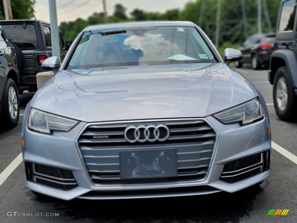 2018 A4 2.0T Premium quattro - Florett Silver Metallic / Black photo #2