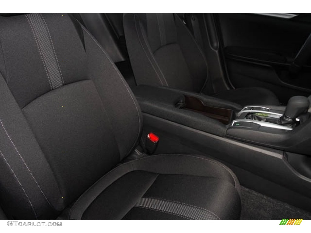 2021 Civic LX Sedan - Modern Steel Metallic / Black photo #30