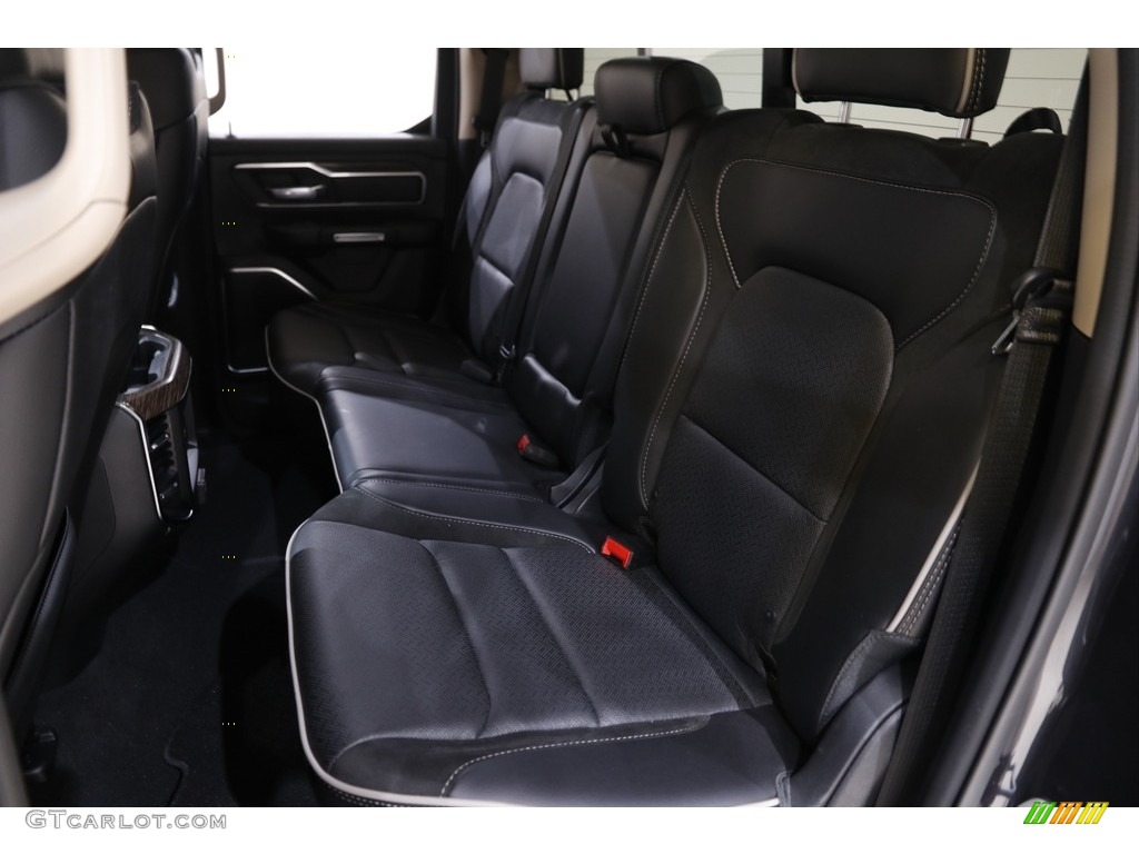2019 1500 Laramie Quad Cab 4x4 - Maximum Steel Metallic / Black photo #19