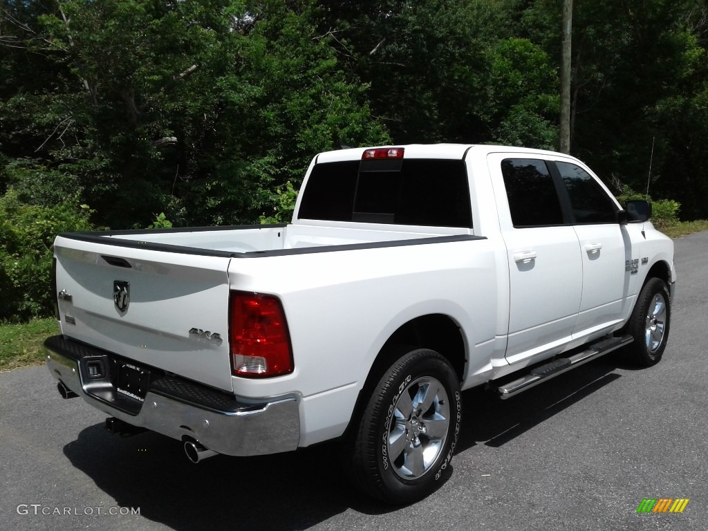 2019 1500 Classic Big Horn Crew Cab 4x4 - Bright White / Black/Diesel Gray photo #7