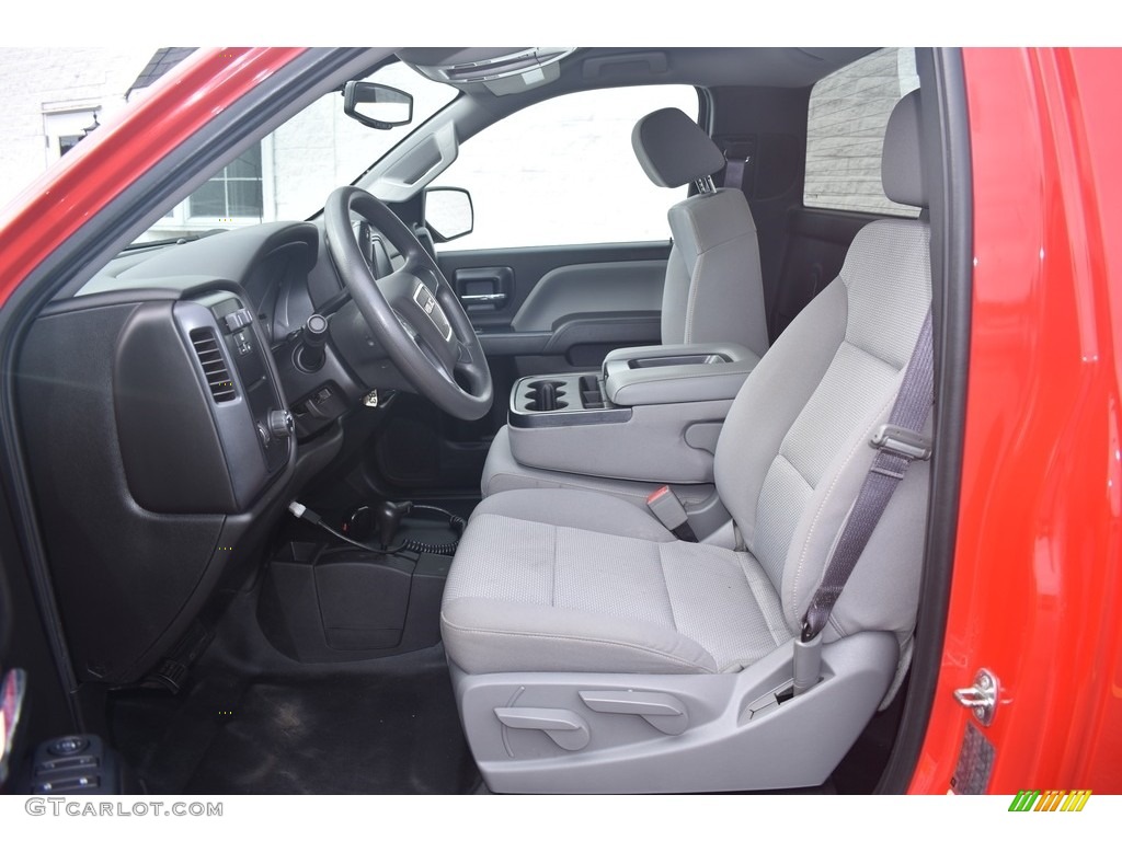 2017 Sierra 1500 Regular Cab 4WD - Cardinal Red / Dark Ash/Jet Black photo #7