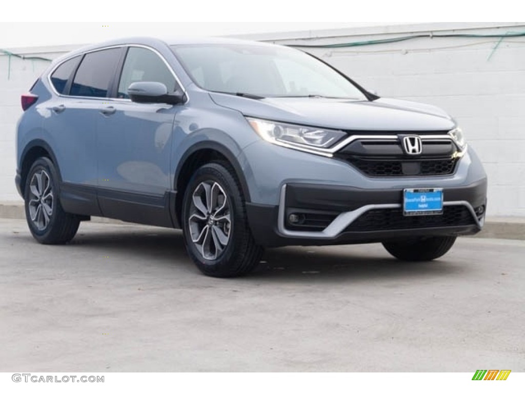 2021 CR-V EX-L - Sonic Gray Pearl / Black photo #1