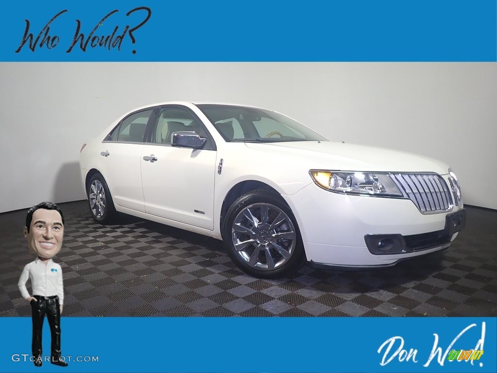 2012 MKZ Hybrid - Crystal Champagne Metallic Tri-Coat / Light Camel photo #1