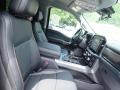 Black 2021 Ford F150 Lariat SuperCrew 4x4 Interior Color