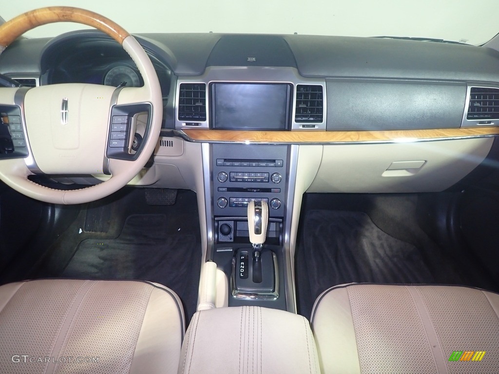 2012 MKZ Hybrid - Crystal Champagne Metallic Tri-Coat / Light Camel photo #29