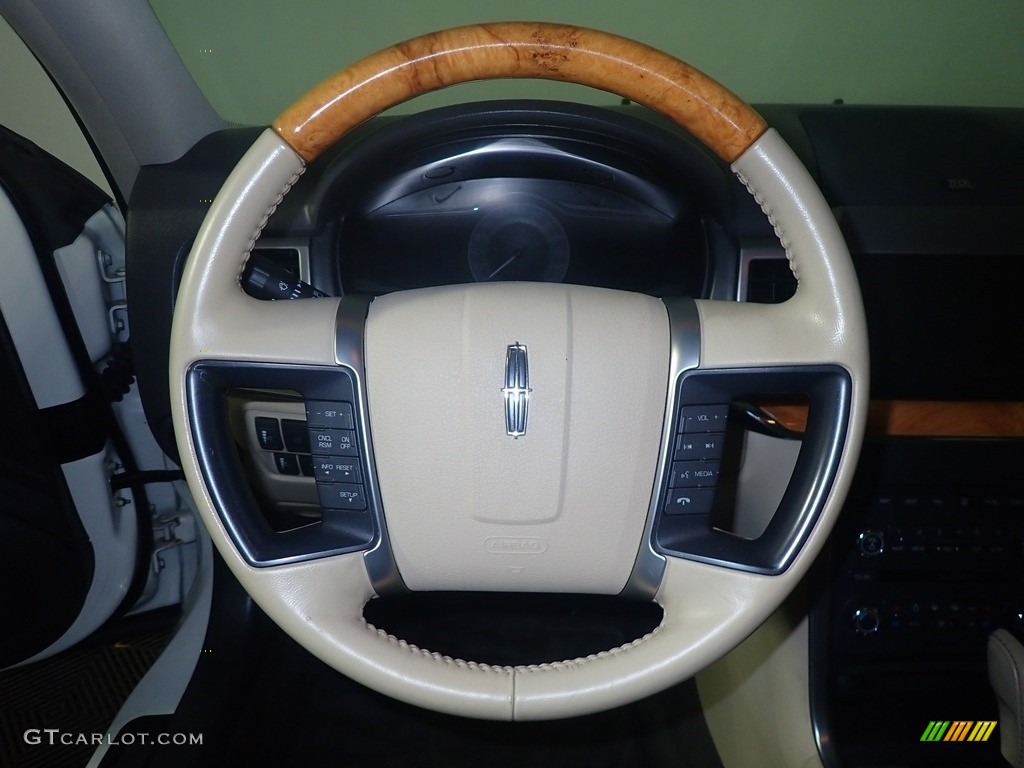 2012 MKZ Hybrid - Crystal Champagne Metallic Tri-Coat / Light Camel photo #31