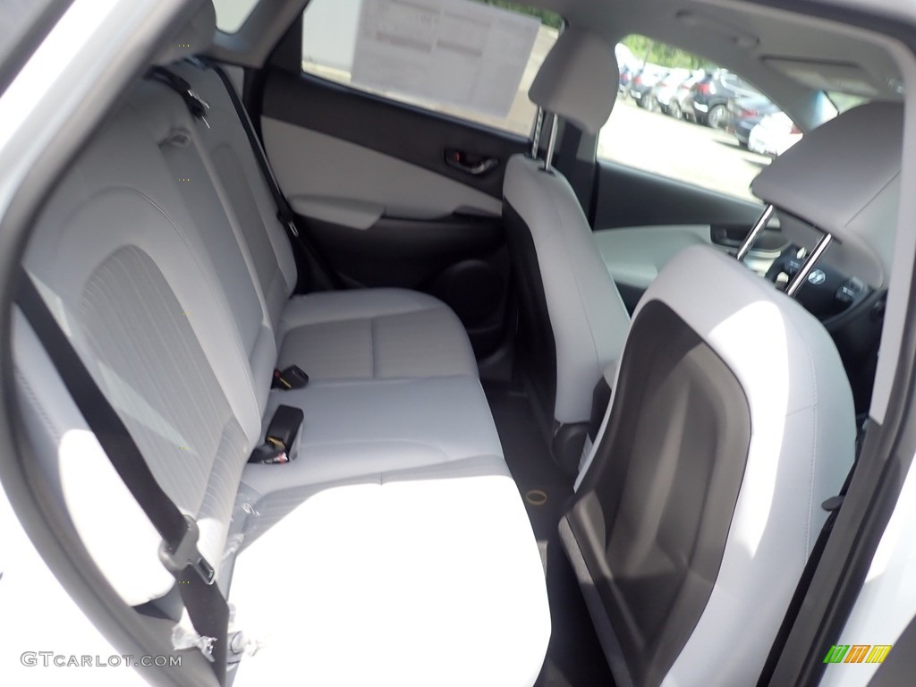 Gray/Black Interior 2022 Hyundai Kona SEL AWD Photo #142170876