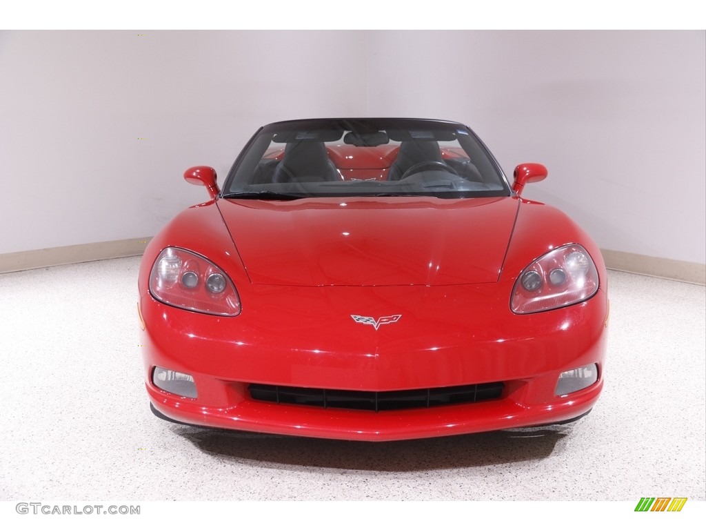 2006 Corvette Convertible - Victory Red / Ebony Black photo #3
