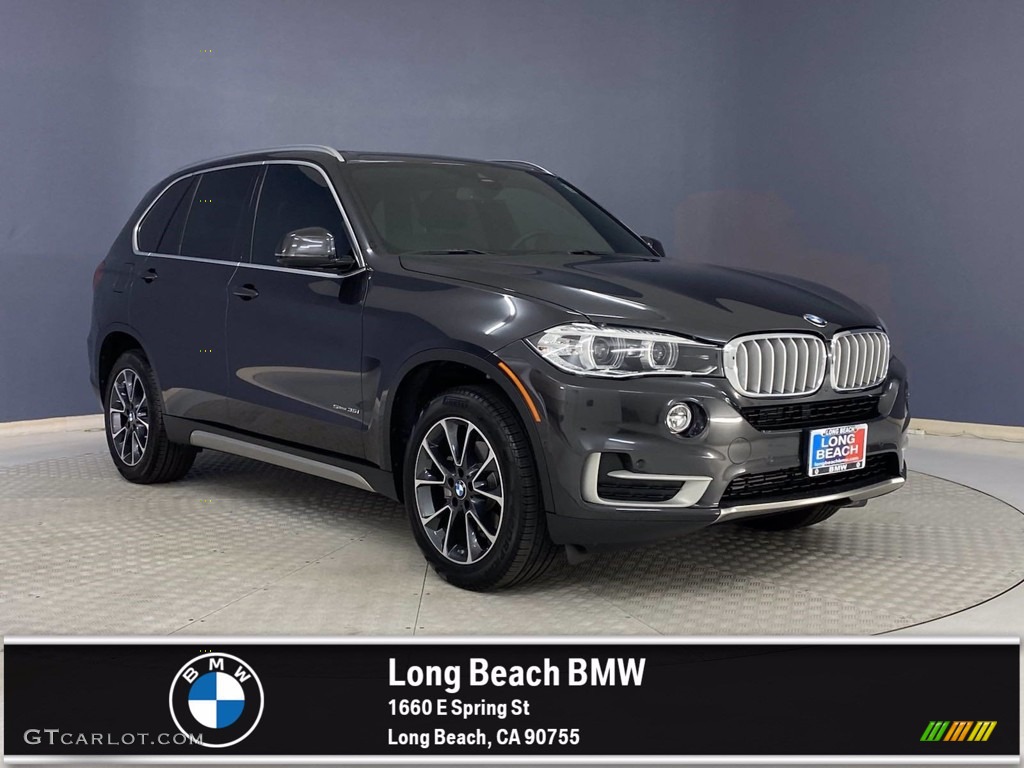 2018 X5 sDrive35i - Dark Graphite Metallic / Black photo #1
