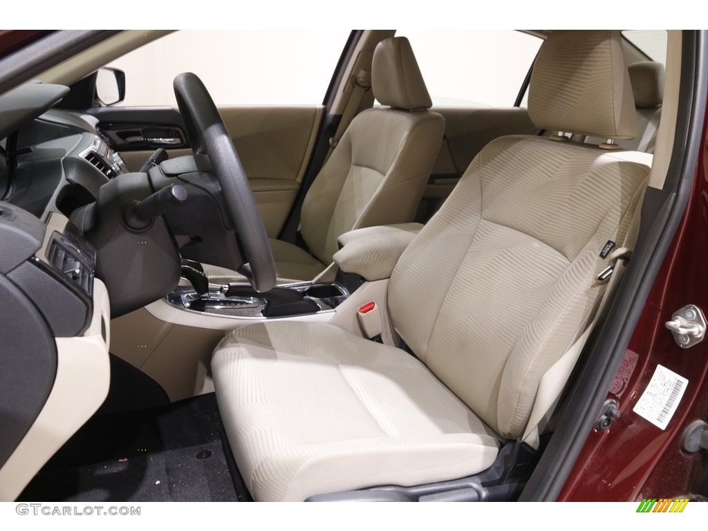 2017 Accord LX Sedan - Basque Red Pearl II / Ivory photo #5