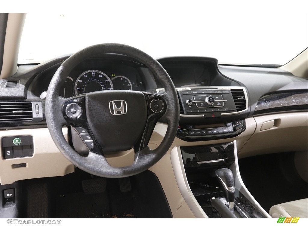 2017 Accord LX Sedan - Basque Red Pearl II / Ivory photo #6