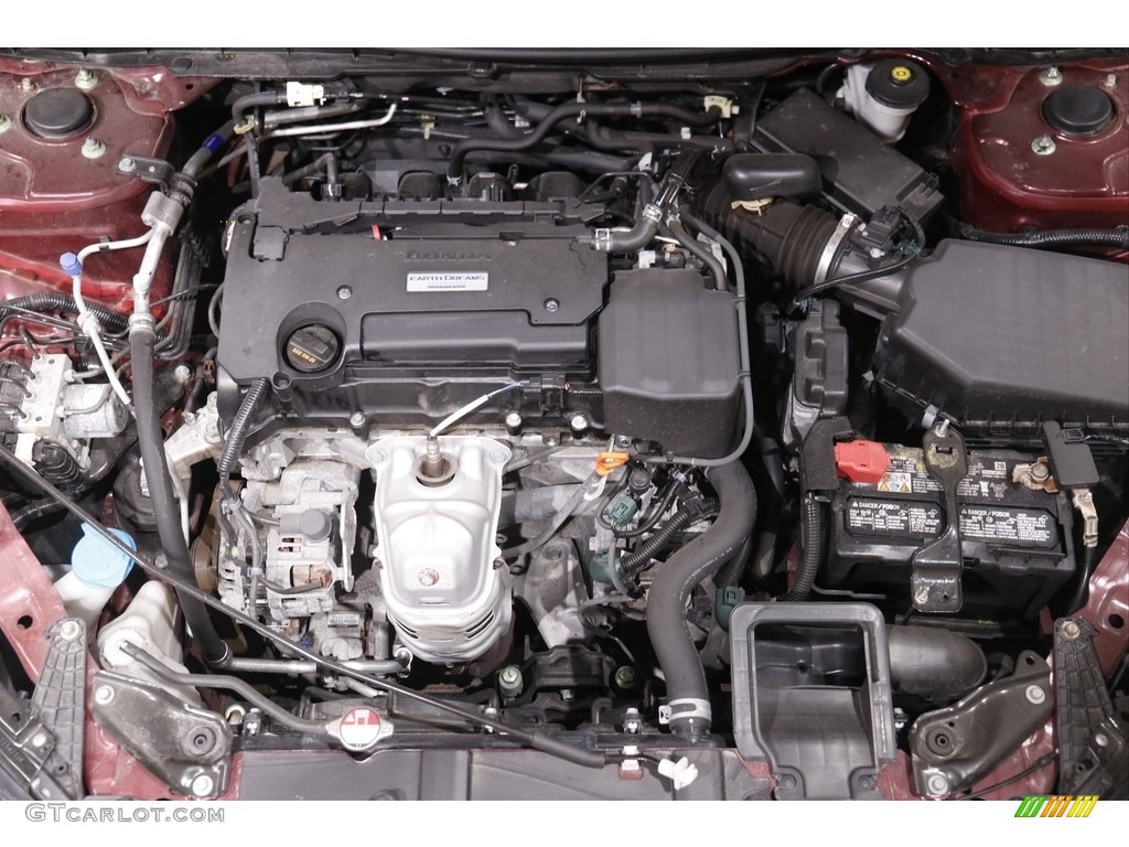2017 Accord LX Sedan - Basque Red Pearl II / Ivory photo #17