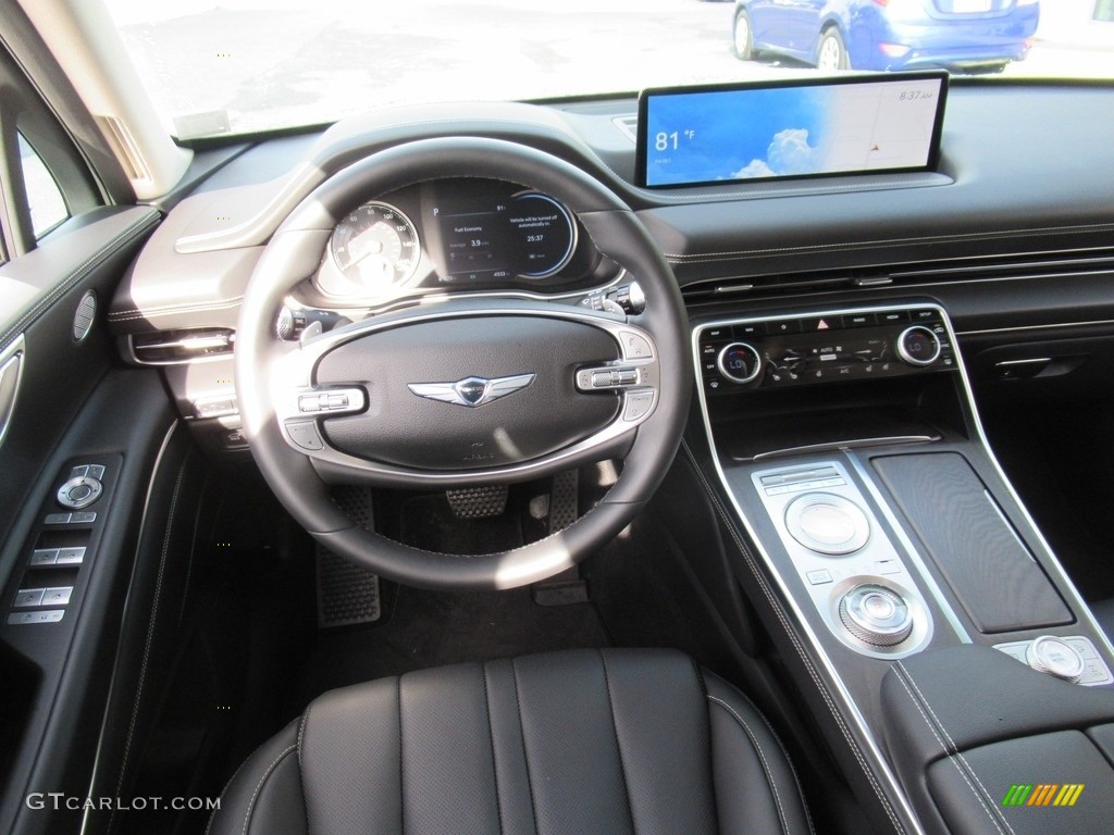 2021 GV80 3.5T AWD - Gold Coast Silver / Black photo #15