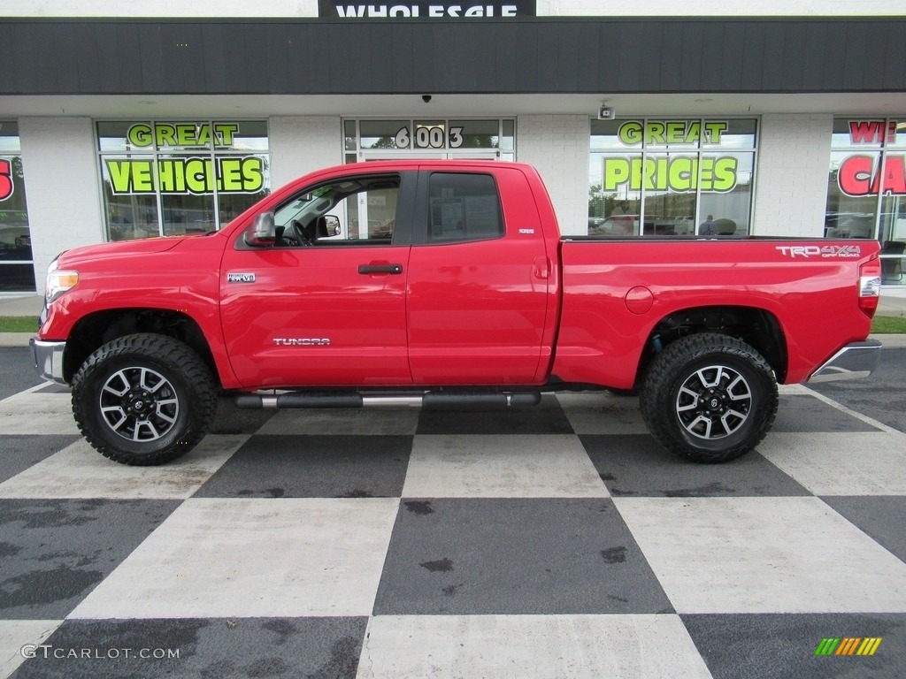 2015 Tundra TRD Double Cab 4x4 - Radiant Red / Graphite photo #1