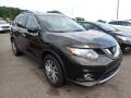 2014 Midnight Jade Nissan Rogue SL AWD  photo #3