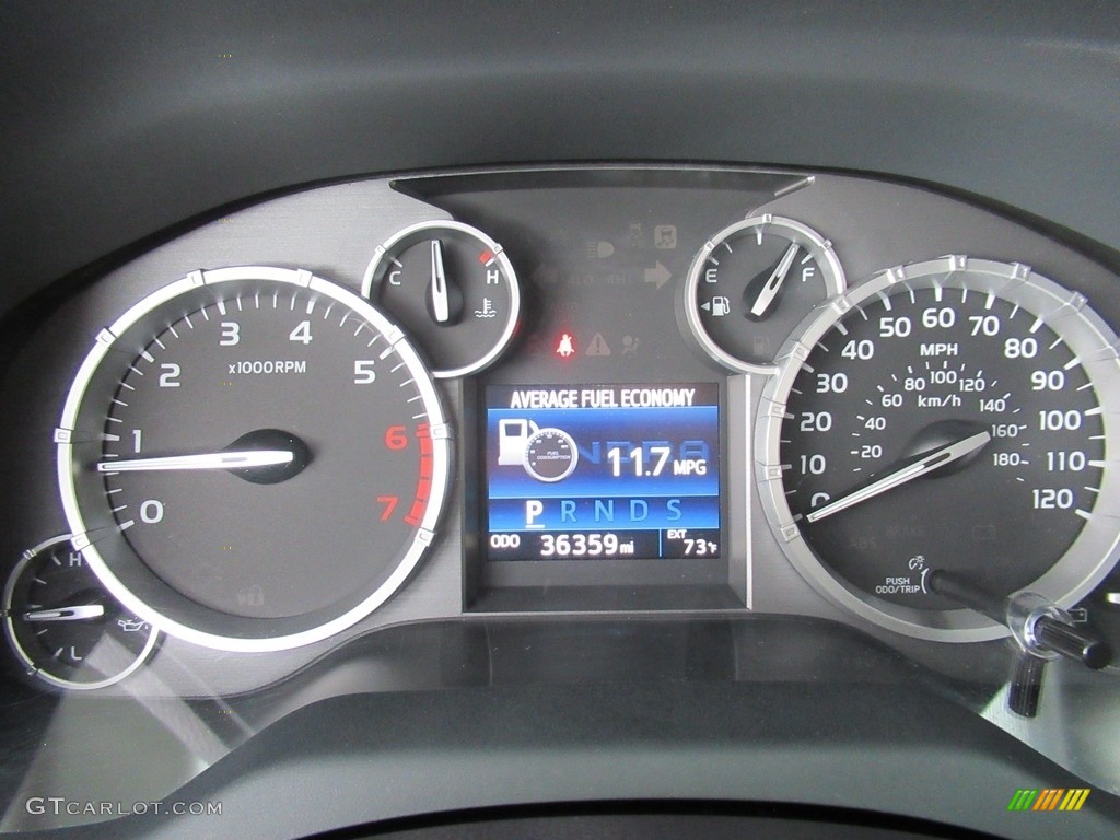 2015 Toyota Tundra TRD Double Cab 4x4 Gauges Photo #142172499