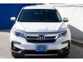 2021 Platinum White Pearl Honda Pilot EX  photo #3