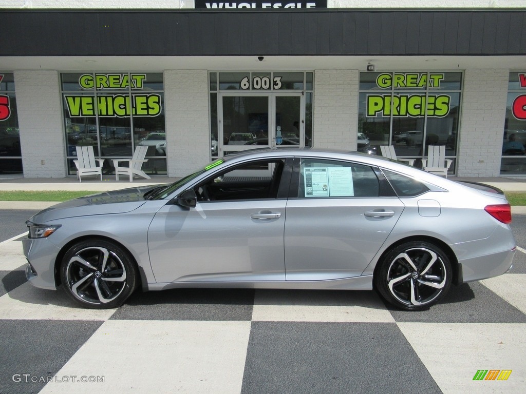 2021 Accord Sport - Lunar Silver Metallic / Black photo #1