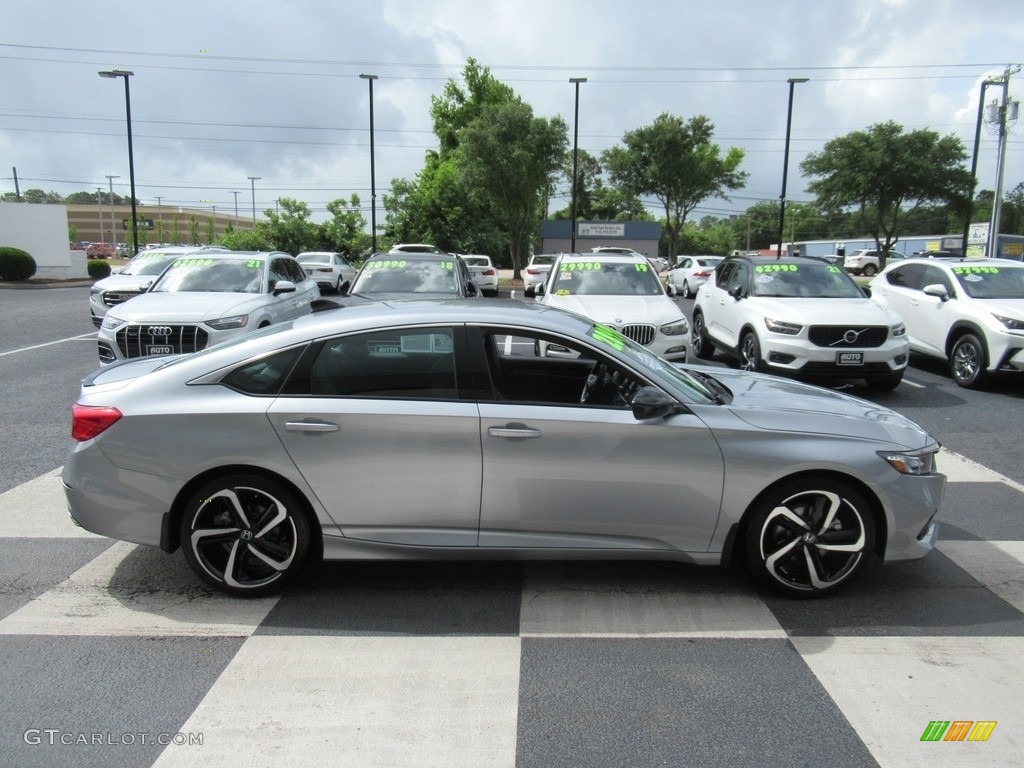 2021 Accord Sport - Lunar Silver Metallic / Black photo #3