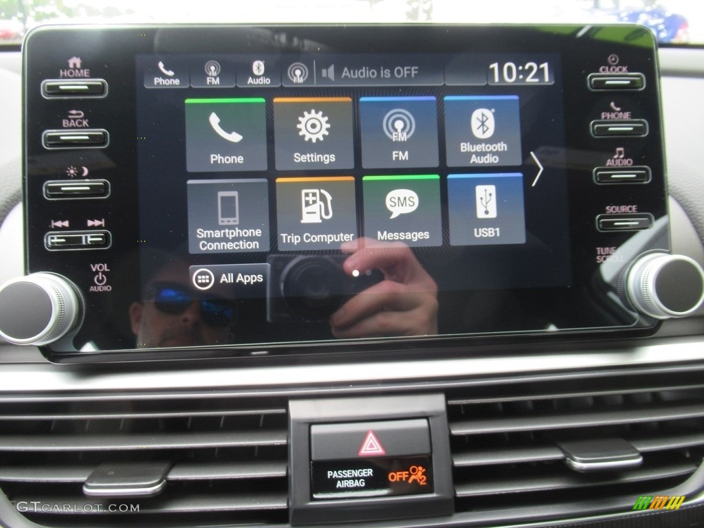 2021 Accord Sport - Lunar Silver Metallic / Black photo #16