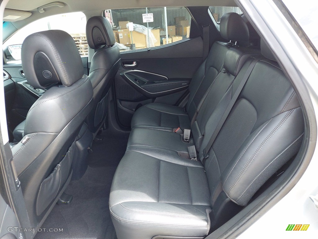Black Interior 2017 Hyundai Santa Fe Sport 2.0T Photo #142174216