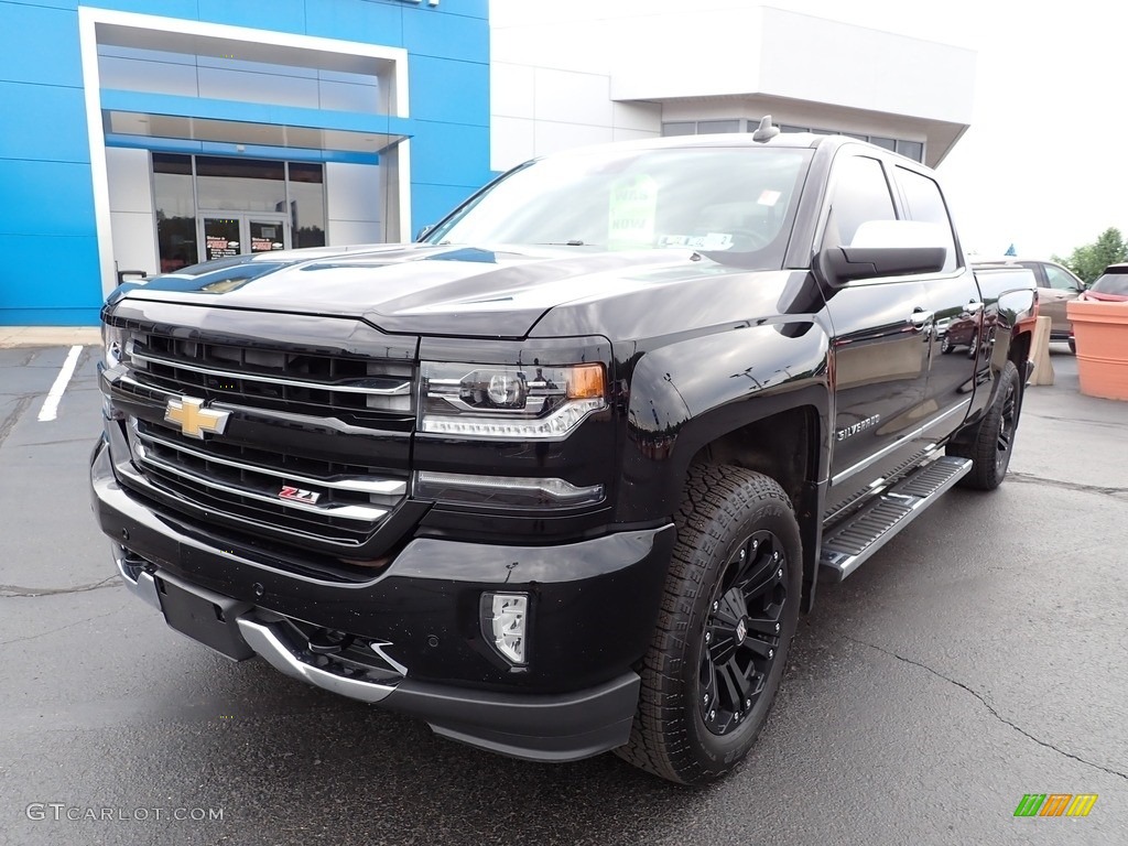 2016 Silverado 1500 LTZ Crew Cab 4x4 - Black / Jet Black photo #2