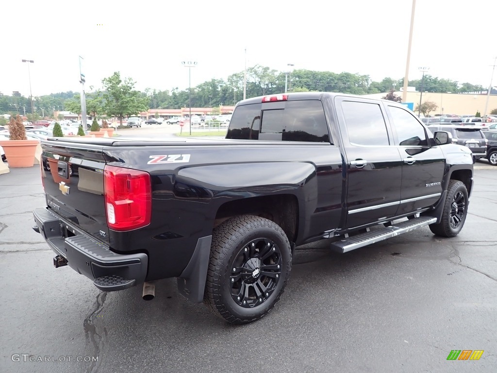 2016 Silverado 1500 LTZ Crew Cab 4x4 - Black / Jet Black photo #8