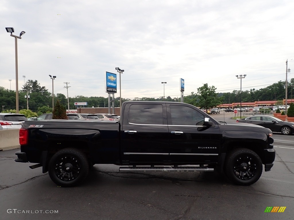 2016 Silverado 1500 LTZ Crew Cab 4x4 - Black / Jet Black photo #9