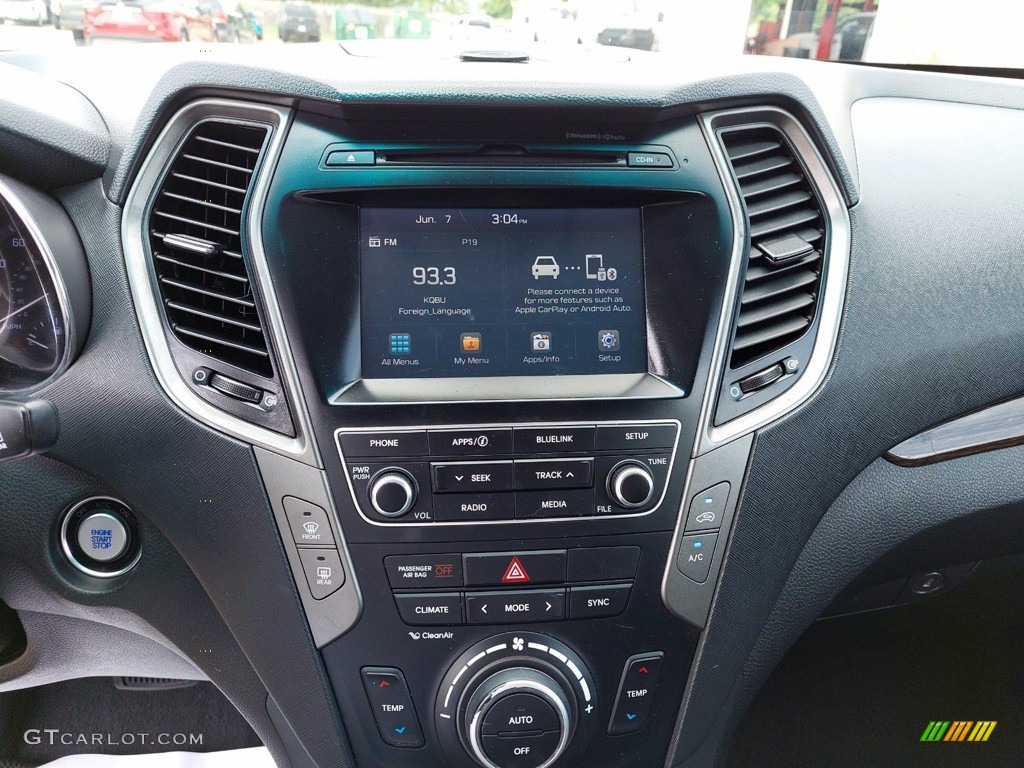 2017 Hyundai Santa Fe Sport 2.0T Controls Photo #142174344