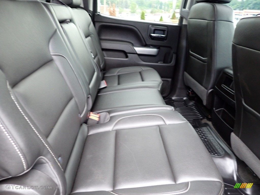 2016 Chevrolet Silverado 1500 LTZ Crew Cab 4x4 Rear Seat Photo #142174395