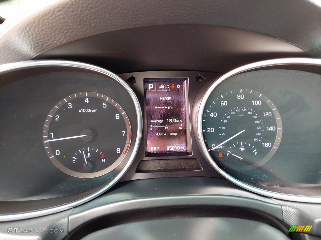 2017 Hyundai Santa Fe Sport 2.0T Gauges Photos