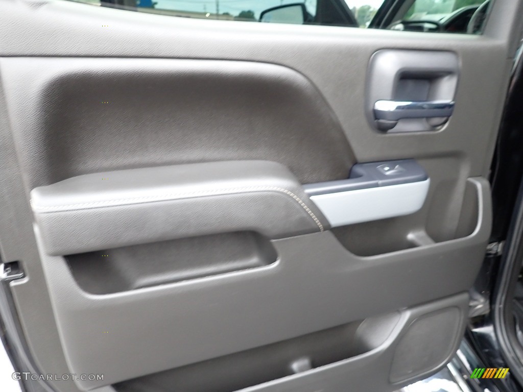 2016 Chevrolet Silverado 1500 LTZ Crew Cab 4x4 Jet Black Door Panel Photo #142174431