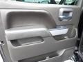 Jet Black 2016 Chevrolet Silverado 1500 LTZ Crew Cab 4x4 Door Panel