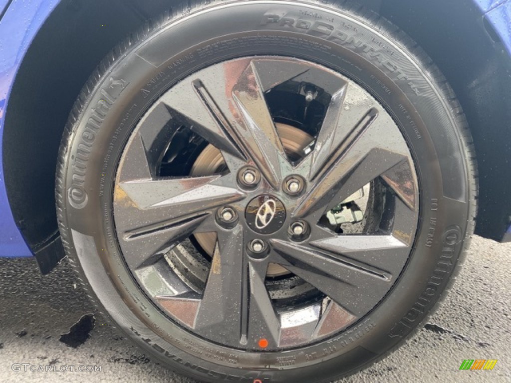 2021 Elantra SEL - Intense Blue / Black photo #5