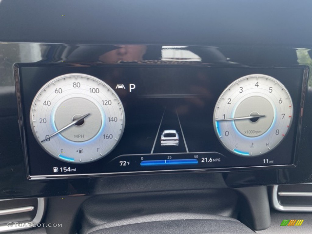 2021 Hyundai Elantra SEL Gauges Photo #142175679