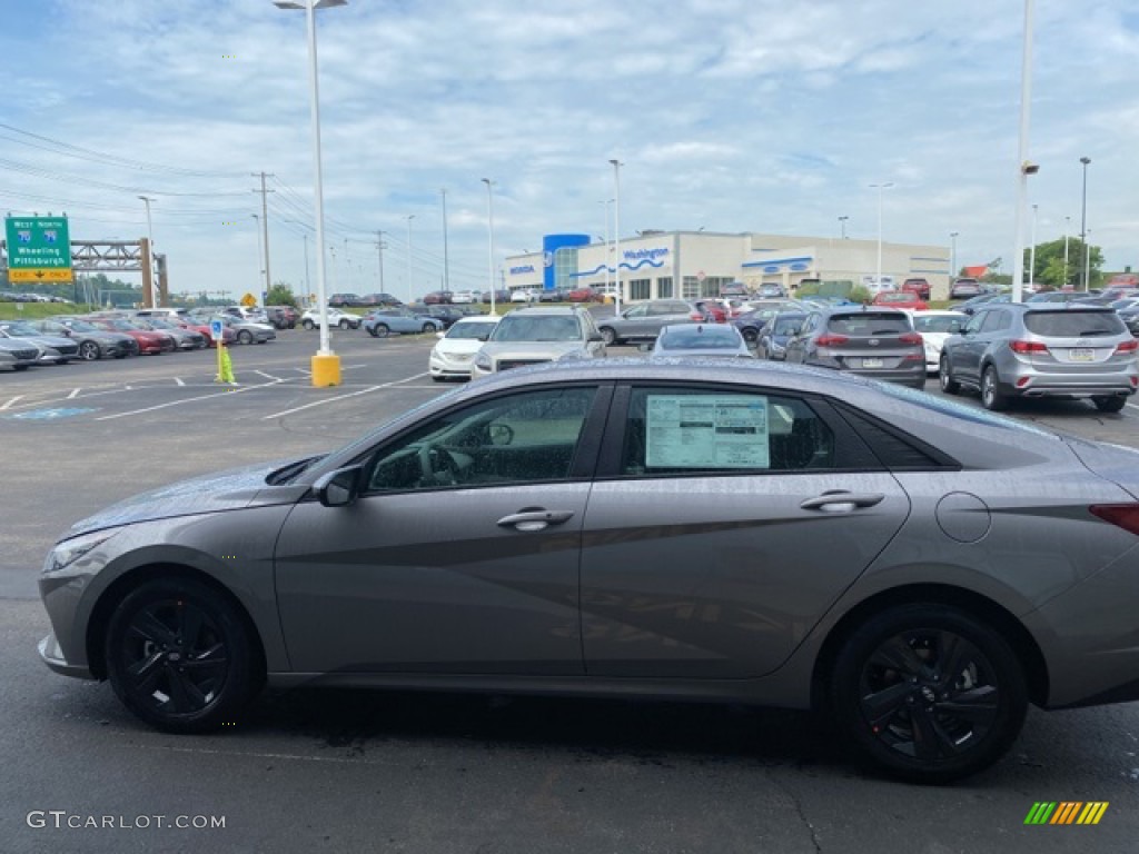 2021 Elantra SEL - Fluid Metal / Medium Gray photo #4