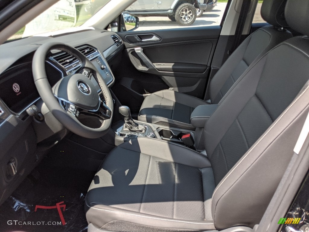 Titan Black Interior 2021 Volkswagen Tiguan SEL 4Motion Photo #142176261
