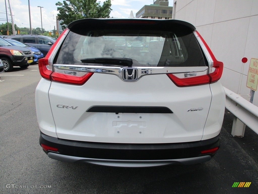 2018 CR-V LX AWD - White Diamond Pearl / Ivory photo #4