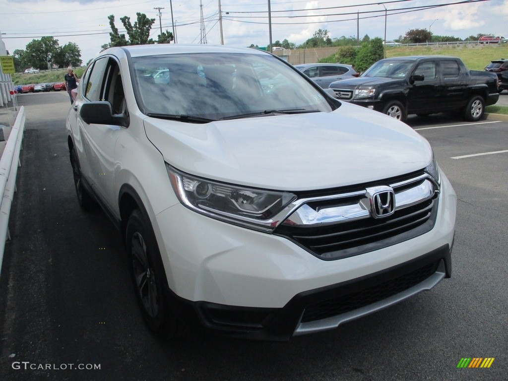 2018 CR-V LX AWD - White Diamond Pearl / Ivory photo #7