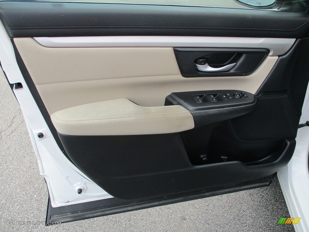 2018 CR-V LX AWD - White Diamond Pearl / Ivory photo #10