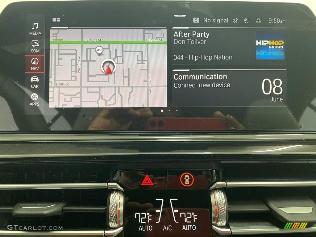 2022 BMW M8 Competition Convertible Navigation Photo #142176639