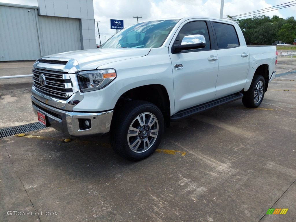2021 Tundra 1794 CrewMax 4x4 - Wind Chill Pearl / 1794 Edition Brown/Black photo #2