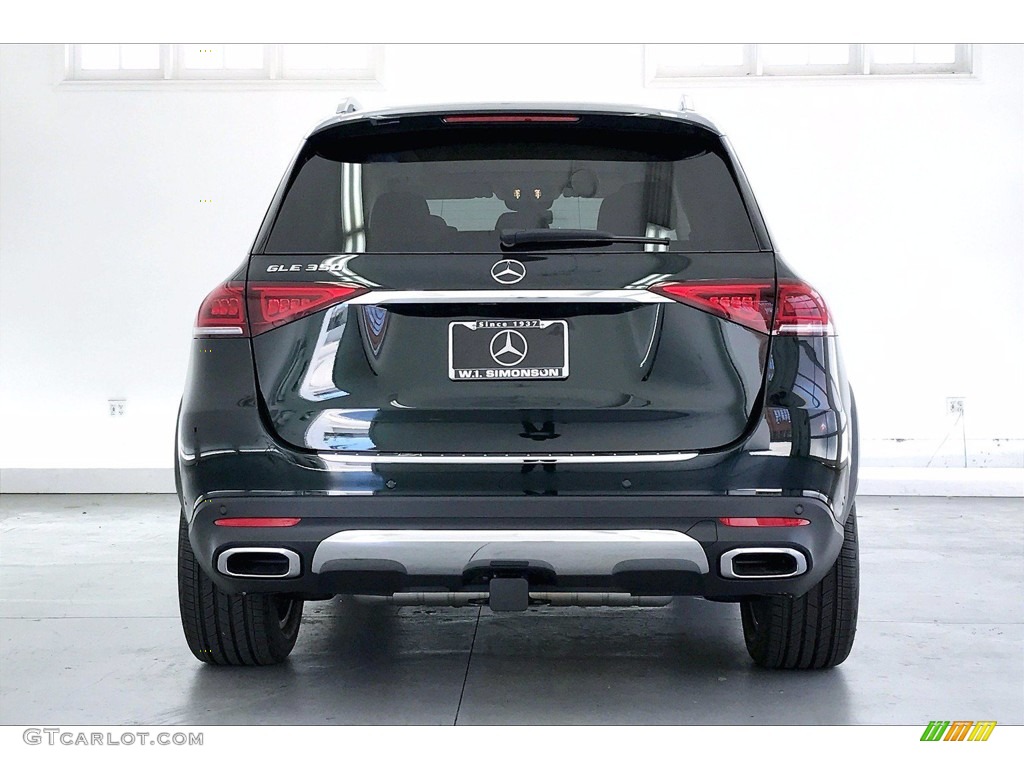 2021 GLE 350 - Emerald Green Metallic / Macchiato Beige/Black photo #3