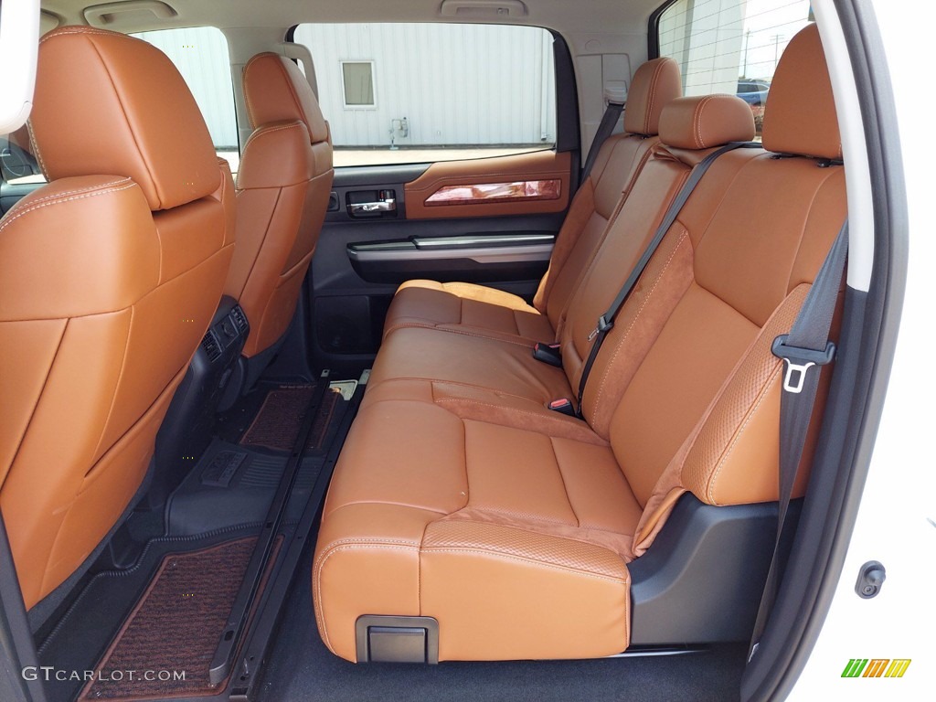 2021 Toyota Tundra 1794 CrewMax 4x4 Rear Seat Photo #142177050