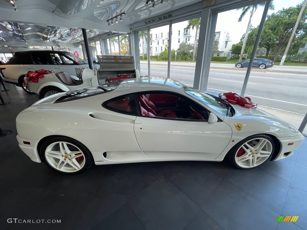White 2003 Ferrari 360 Modena F1 Exterior Photo #142177187
