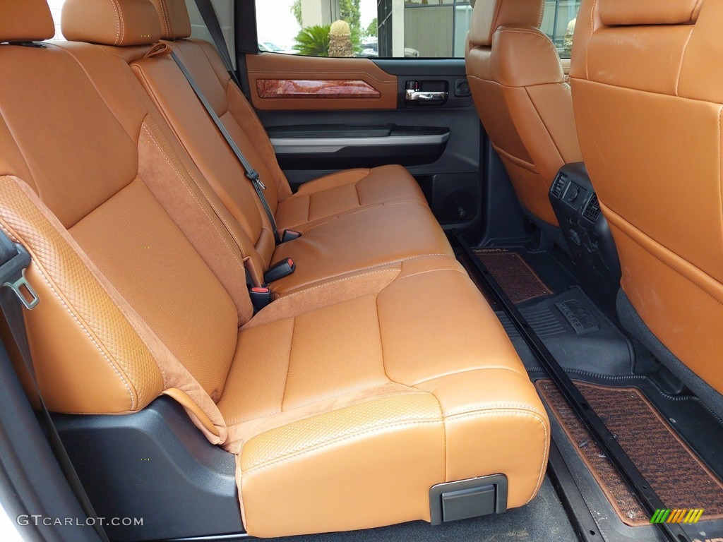 2021 Toyota Tundra 1794 CrewMax 4x4 Rear Seat Photos