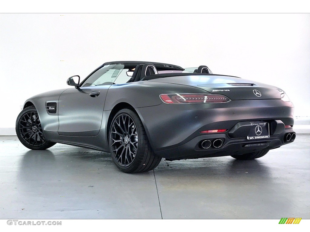designo Graphite Grey Magno (Matte) 2021 Mercedes-Benz AMG GT Roadster Exterior Photo #142177626
