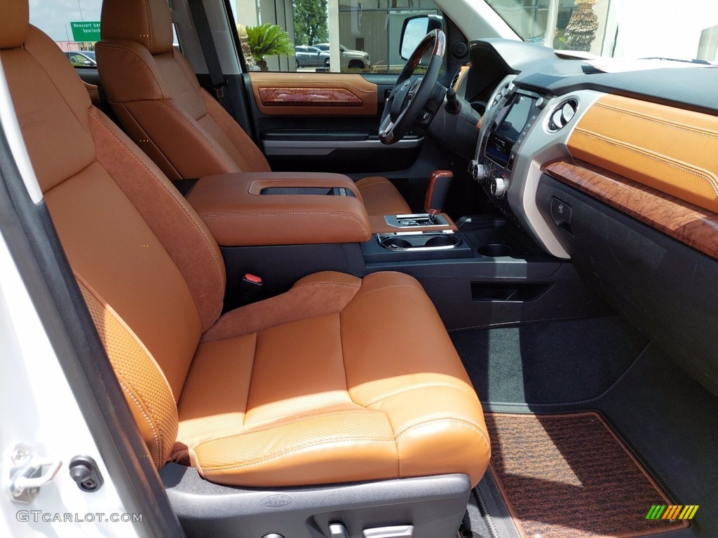 2021 Toyota Tundra 1794 CrewMax 4x4 Front Seat Photos